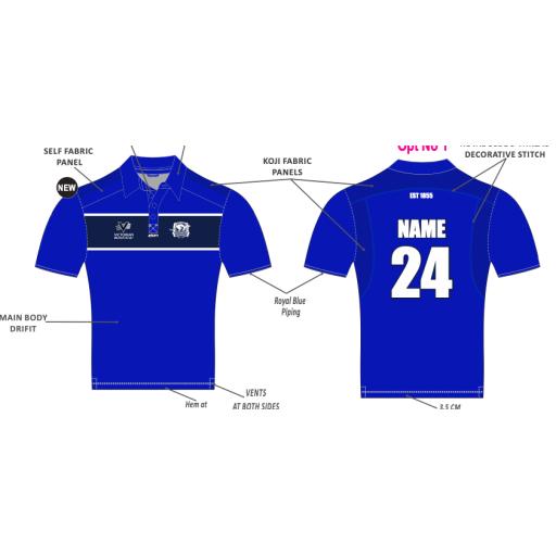 Greenvale Kangaroos Cricket Club - One Day Playing Shirt SS