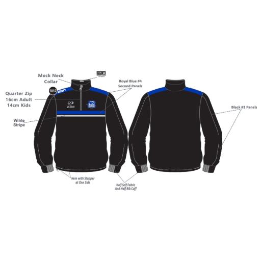 Greenvale Kangaroos Cricket Club - Quarter Zip Jacket