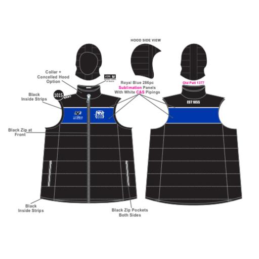 Greenvale Kangaroos Cricket Club - Puffy Vest