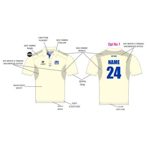 Greenvale Kangaroos Cricket Club - Two Day Playing Shirt SS