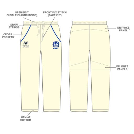 Greenvale Kangaroos Cricket Club - Two Day Playing Pants