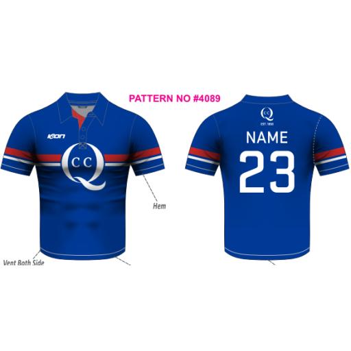 Queenscliff Cricket Club - One Day Playing Shirt SS