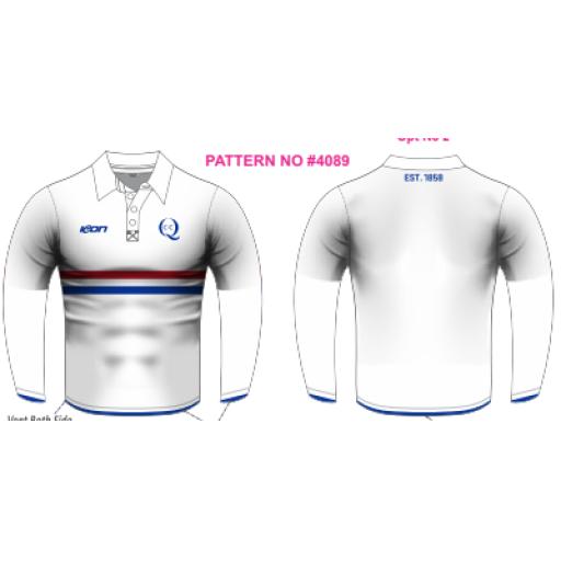 Queenscliff Cricket Club - Two Day Playing Shirt LS
