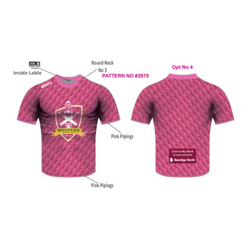 WCC SS Warm Up TEE - Pink